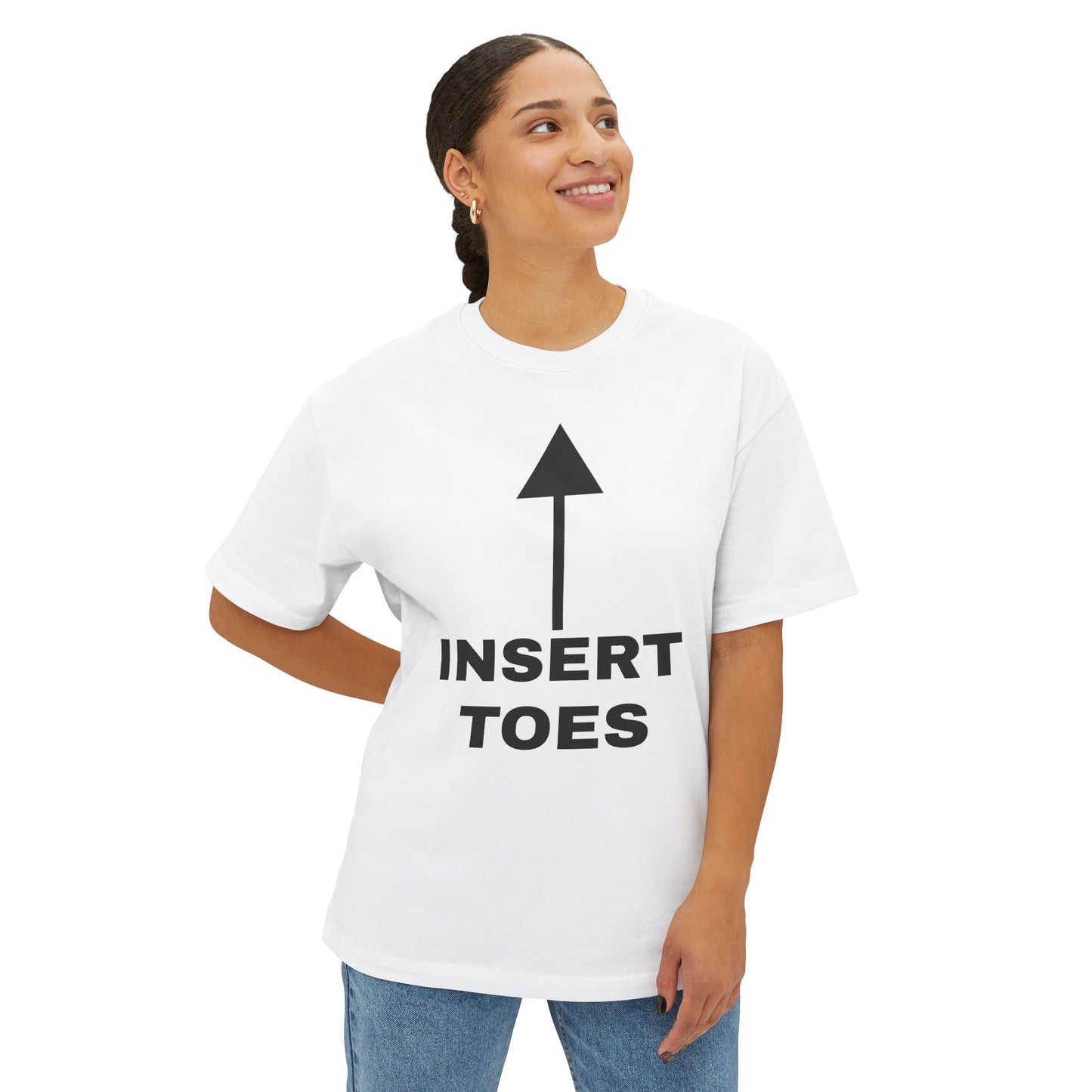 Playful Oversized Graphic Tee - Unisex, Casual Wear, Fun Gift, Everyday Comfort, Statement Shirt, Gifts for Friends