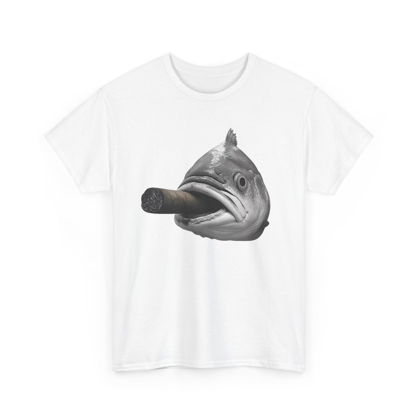 fish Unisex Heavy Cotton Tee